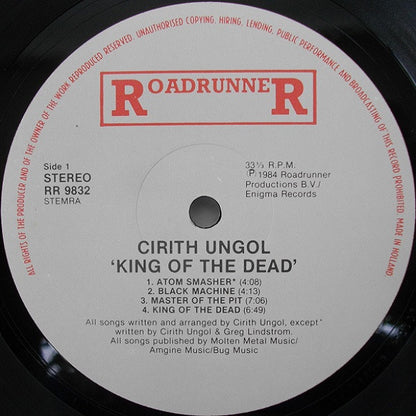 Cirith Ungol : King Of The Dead (LP, Album)