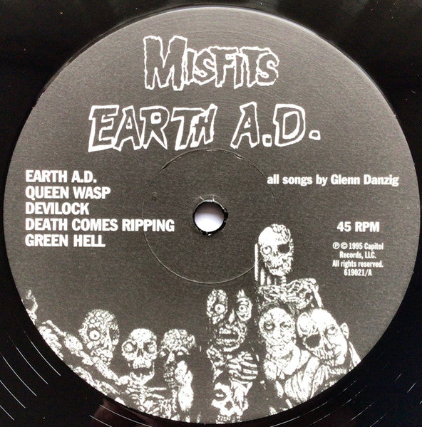 Earth Ad Buy Misfits : Earth A.D. / Wolfs Blood (LP, Album, RE, RP) Online for a ...