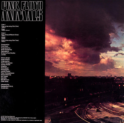 Pink Floyd = ピンク・フロイド* : Animals = アニマルズ (LP, Album, Gat)