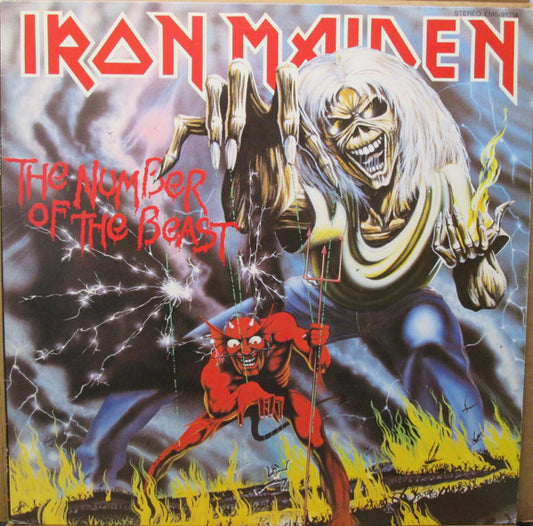Iron Maiden : The Number Of The Beast (LP, Album, Ltd)
