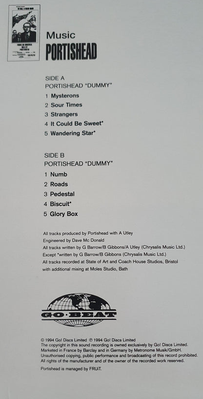 Portishead : Dummy (LP, Album)