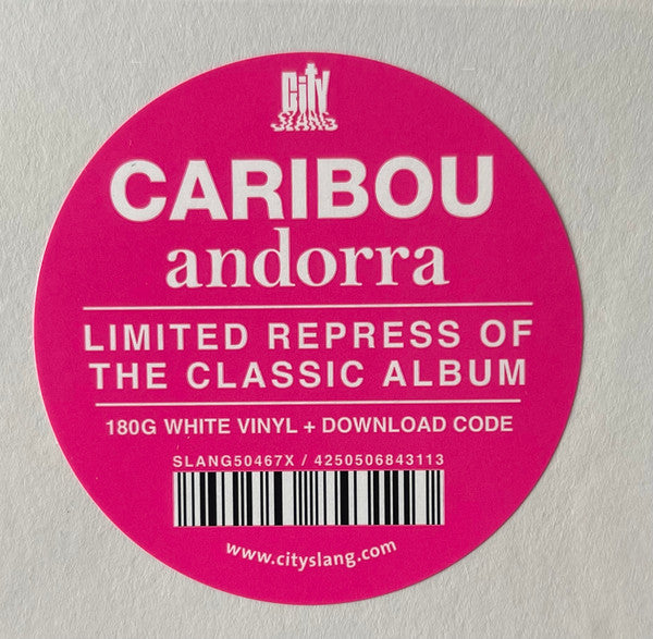 Caribou : Andorra (LP, Album, Ltd, RE, Whi)