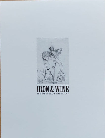 Iron & Wine* : The Creek Drank The Cradle (LP, Album, RE, RP)