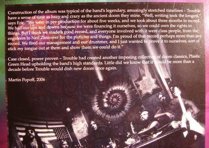 Trouble (5) : Plastic Green Head (LP, Album, RE)