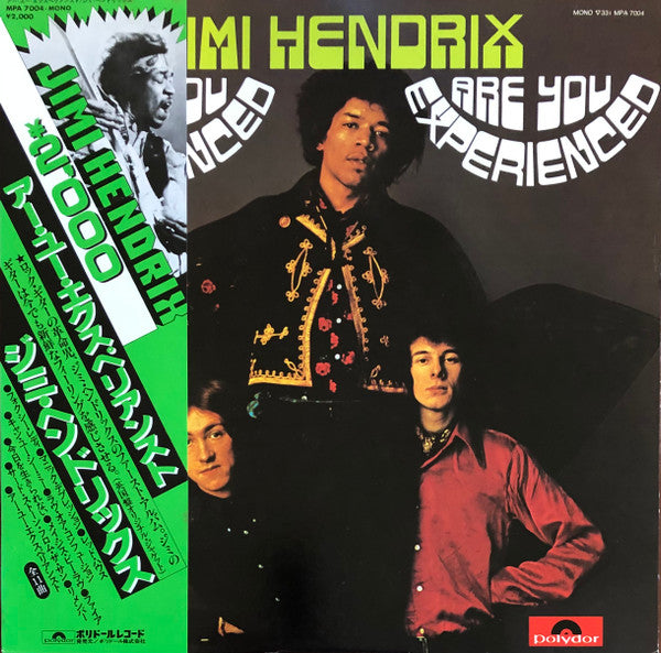 The Jimi Hendrix Experience : Are You Experienced (LP, Album, Mono, RE)