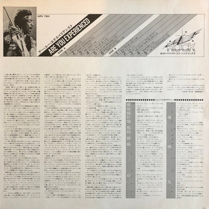 The Jimi Hendrix Experience : Are You Experienced (LP, Album, Mono, RE)