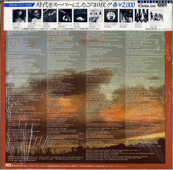 Kate Bush = ケイト・ブッシュ* : The Kick Inside = 天使と小悪魔 (LP, Album, RE)