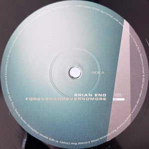 Brian Eno : Foreverandevernomore (LP, Album, 180)