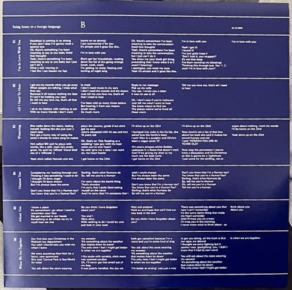 The 1975 : Being Funny In A Foreign Language (LP, Album, Ltd, Tra)