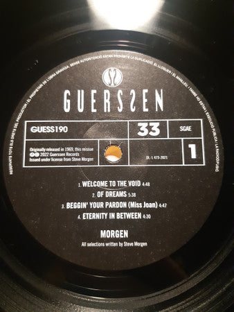 Morgen : Morgen (LP, Album, RE, RM, Gat)