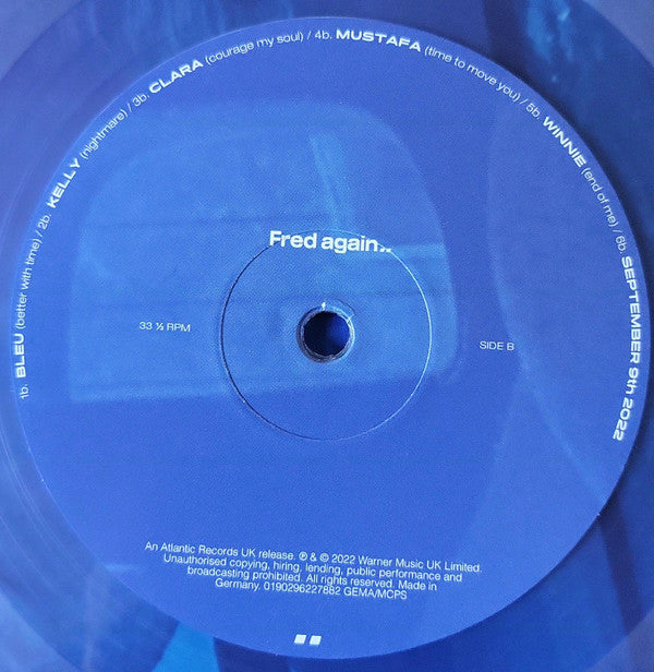 Fred again.. : Actual Life 3 (January 1 - September 9 2022) (LP, Album, Ltd, Cle)