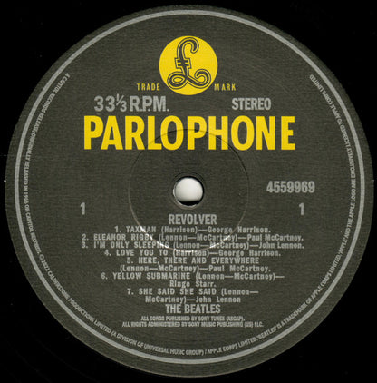 The Beatles : Revolver  (LP, Album, RE, Rem)