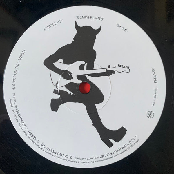 Steve Lacy (4) : Gemini Rights (LP, Album)