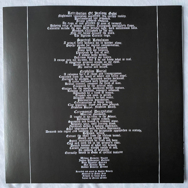 Malignant Altar : Retribution Of Jealous Gods (12", EP, Comp, RE, Swa)