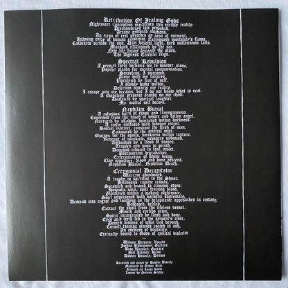 Malignant Altar : Retribution Of Jealous Gods (12", EP, Comp, RE, Swa)