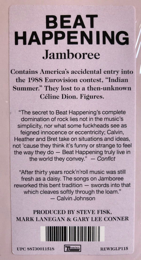 Beat Happening : Jamboree (LP, Album, RE)