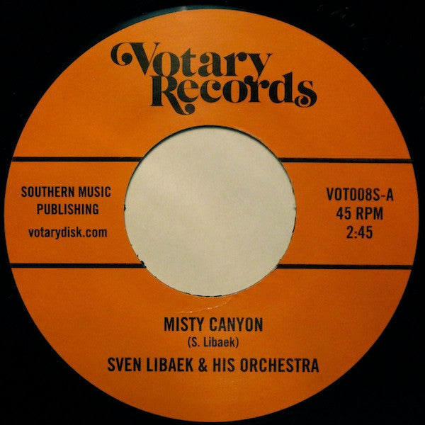 Sven Libaek & His Orchestra* : Misty Canyon / Soul Thing (7")