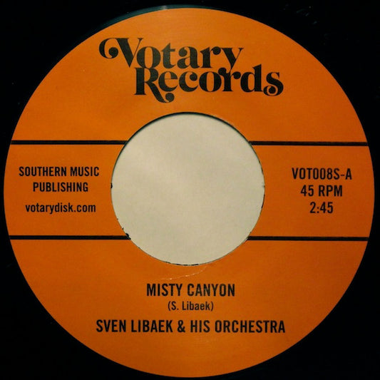 Sven Libaek & His Orchestra* : Misty Canyon / Soul Thing (7")