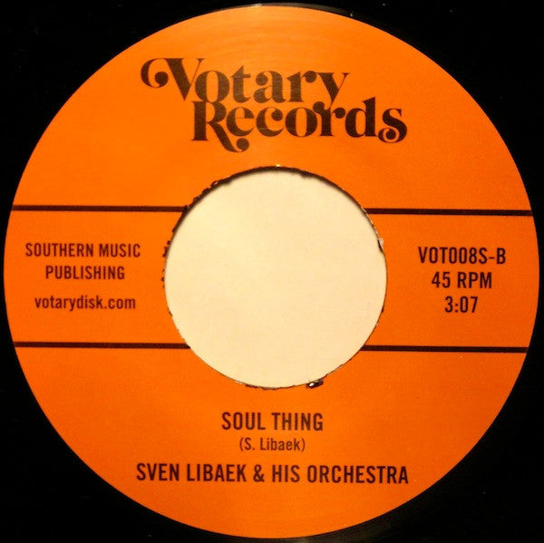 Sven Libaek & His Orchestra* : Misty Canyon / Soul Thing (7")
