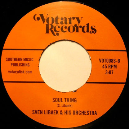 Sven Libaek & His Orchestra* : Misty Canyon / Soul Thing (7")