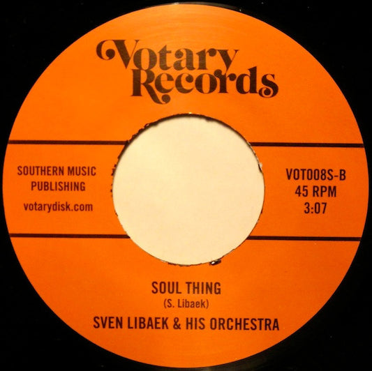 Sven Libaek & His Orchestra* : Misty Canyon / Soul Thing (7")