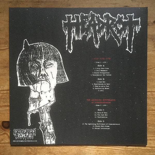 Headrot : 1991-1992 Demo + EP compilation (2xLP, Comp, Ltd, RM, Red + 7", EP, Ltd, RM, Red)
