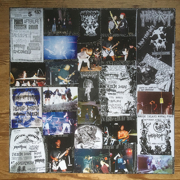 Headrot : 1991-1992 Demo + EP compilation (2xLP, Comp, Ltd, RM, Red + 7", EP, Ltd, RM, Red)