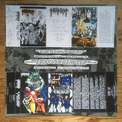 Headrot : 1991-1992 Demo + EP compilation (2xLP, Comp, Ltd, RM, Red + 7", EP, Ltd, RM, Red)
