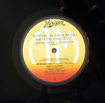 Ornette Coleman : Dancing In Your Head (LP, Album)