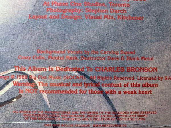 Razor (2) : Violent Restitution (LP, RE)