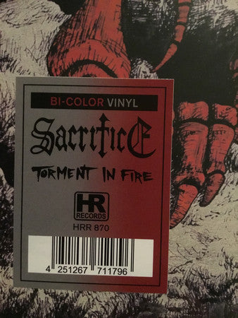 Sacrifice (3) : Torment In Fire  (LP, Album, Ltd, RE, RM, Gre)