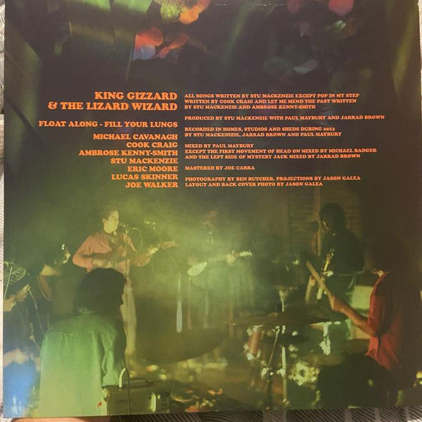 King Gizzard & The Lizard Wizard* : Float Along - Fill Your Lungs (LP, Album, RE, Blu)