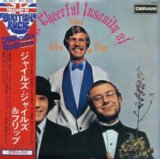 Giles, Giles And Fripp : The Cheerful Insanity Of Giles, Giles & Fripp (LP, Album, RE)