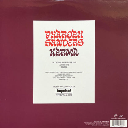 Pharoah Sanders : Karma (LP, Album, RE, RM, 180)