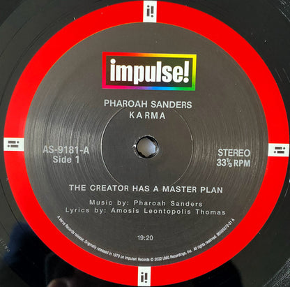 Pharoah Sanders : Karma (LP, Album, RE, RM, 180)