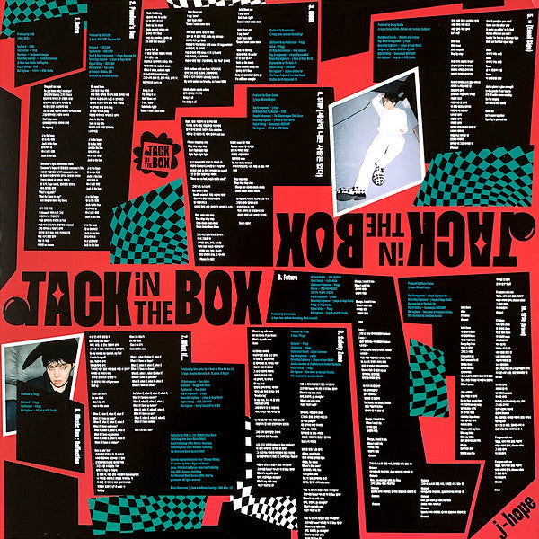 J-Hope : Jack In The Box (LP, S/Sided, Album, Ltd, Red)