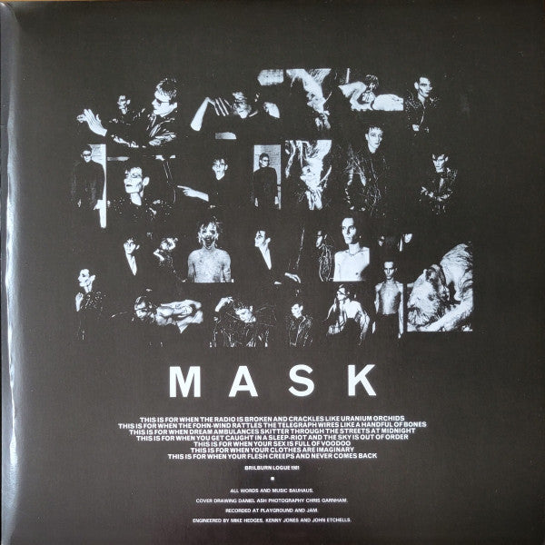 Bauhaus : Mask (LP, Album, RE, Gat)