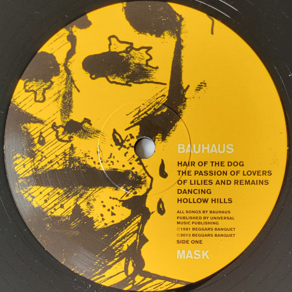 Bauhaus : Mask (LP, Album, RE, Gat)