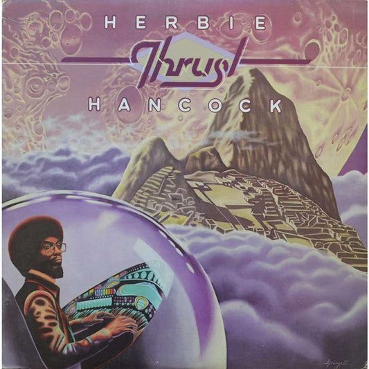 Herbie Hancock : Thrust (LP, Album, Pit)