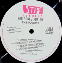 Load image into Gallery viewer, The Pogues : Red Roses For Me (LP, Album)