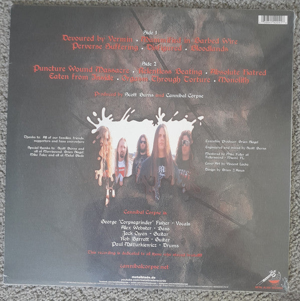 Cannibal Corpse : Vile (LP, Album, RE, 180)