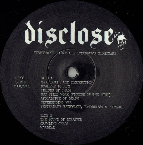 Disclose : Yesterday's Fairytale, Tomorrow's Nightmare (LP, Album, RE)
