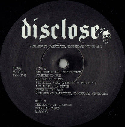 Disclose : Yesterday's Fairytale, Tomorrow's Nightmare (LP, Album, RE)
