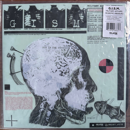G.I.S.M. : Military Affairs Neurotic (LP, Album, Dlx, Ltd, RE, RM, Cok)