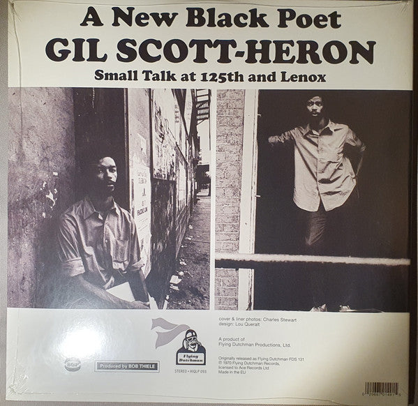Gil Scott-Heron : Small Talk At 125th And Lenox (LP, Album, RE)