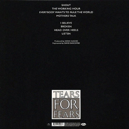 Tears For Fears : Songs From The Big Chair (LP, Album, RE)