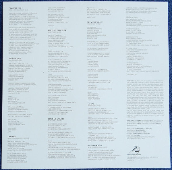 Liege Lord : Burn To My Touch (LP, Album, RE, RM)