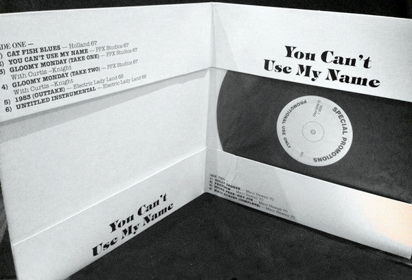Jimi Hendrix : "You Can't Use My Name" (LP, Unofficial)