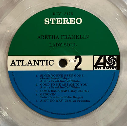 Aretha Franklin : Lady Soul (LP, Album, Ltd, RE, Cle)