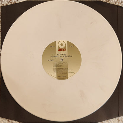Pantera : Cowboys From Hell (LP, Album, Ltd, RE, Whi)